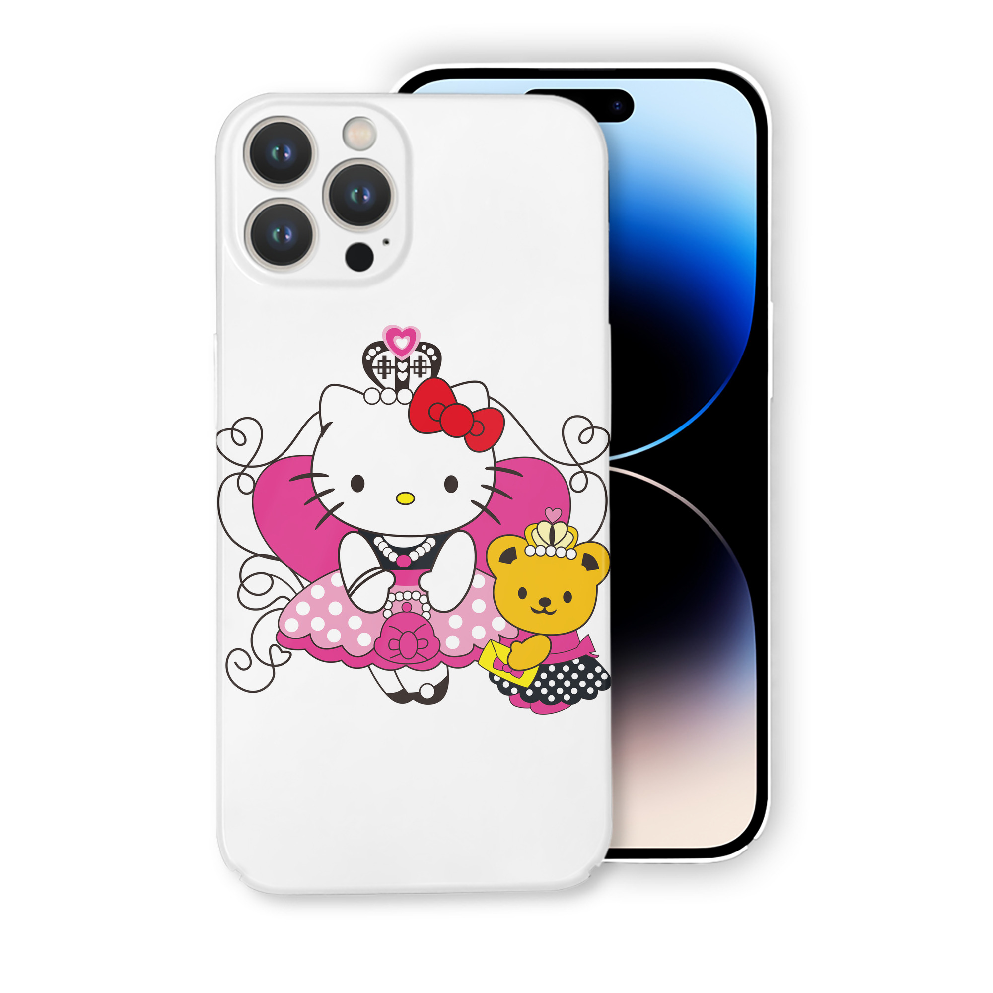 （画像用） Hello Kitty ハローキティ 【iPhone 14シリーズ対応】ハードケース